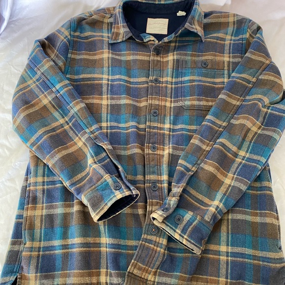 Weatherproof Vintage plaid flannel with soft lining - Picture 1 of 4